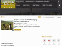 Tablet Screenshot of mediasurabaya.com